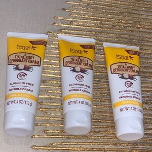 3 Personal Care Total Body Deodorant Cream